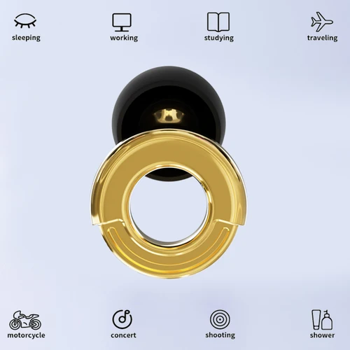 Imagen 2 del producto Tapones para los oídos – Alivio de ruido diario con discurso claro para reuniones sociales, trabajo y sensibilidad al ruido - Tapones para los oídos con reducción de ruido