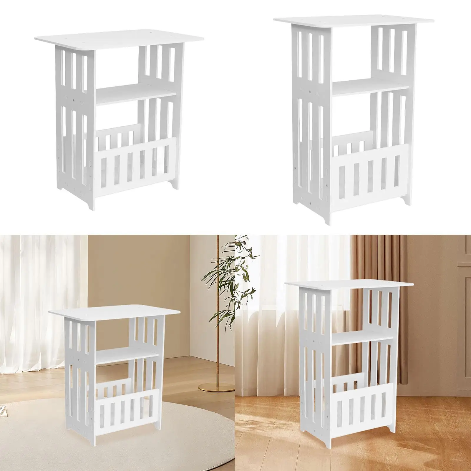 

Приставной столик, многоцелевой деревянный домашний декор, деревянный столик для хранения, прикроватный органайзер для гостиной, квартиры, офиса, дивана, общежития