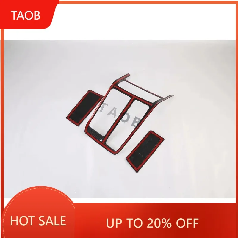 New High Quality For Kia K7 Cadenza (YG)2018-2021 ABS Gear Shift Panel Center Console Cover Trim Frame Car Styling Sticker