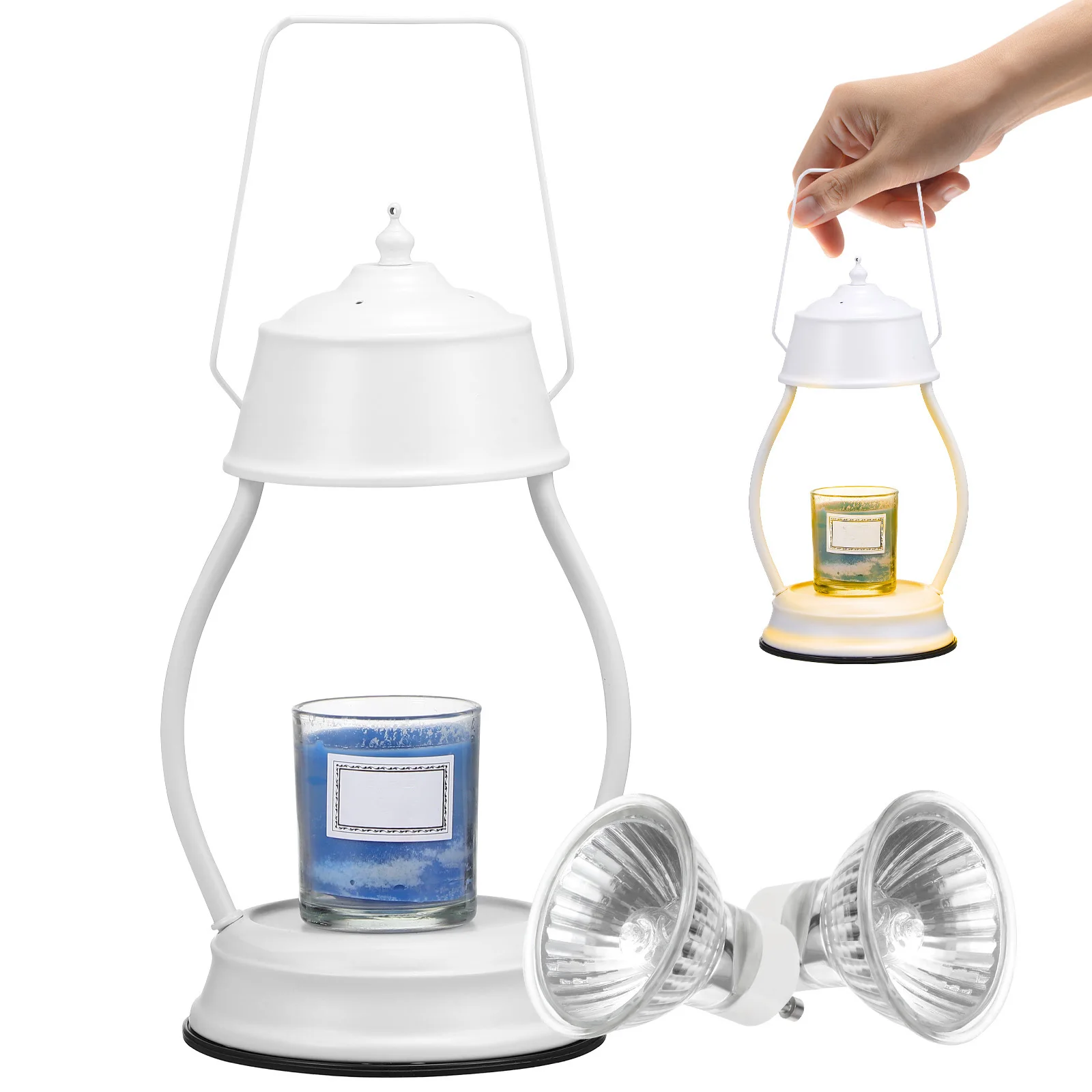 

Dimmable Vintage Warmer Lamp With Timer Wax Light Holder For Jar Candles Home Decoration Fragrance Lamp Melting