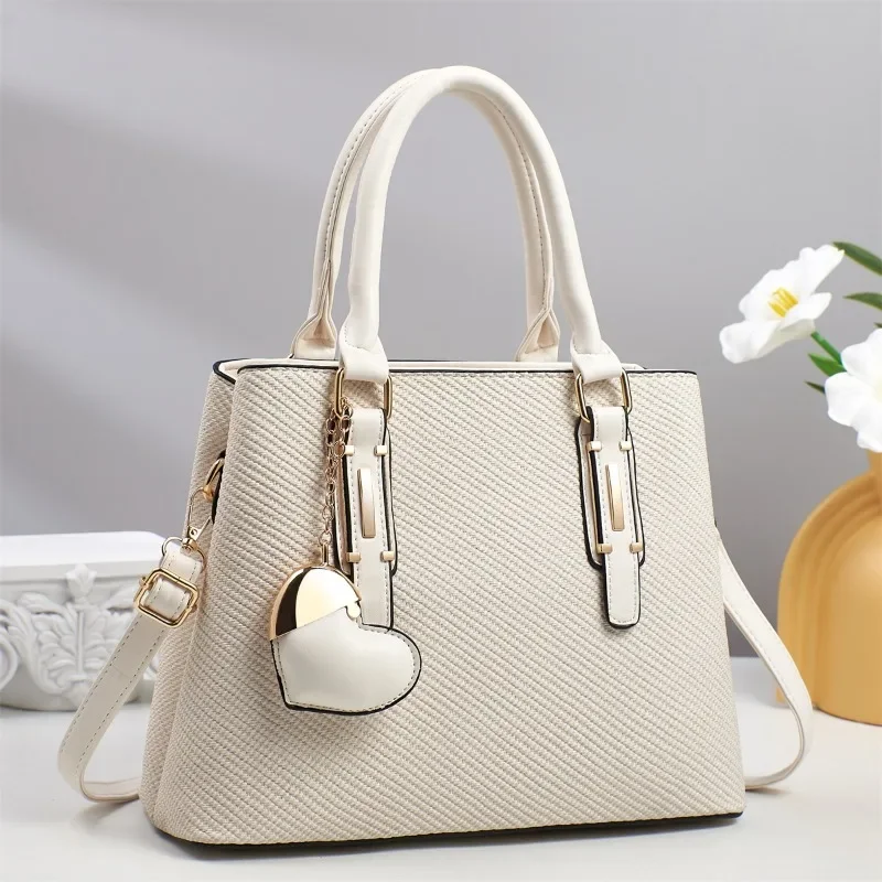 

2025 Women's Versatile Fashion Tote Bag - High-Quality Shoulder & Handheld Purse for Stylish & Spacious Commuting