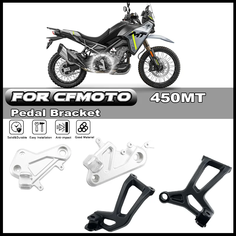 

Motorcycle Original Left/ Right Pedal Bracket For CFMOTO CF450MT 450MT Footrest Bracket Connecting Plates Pedal Base