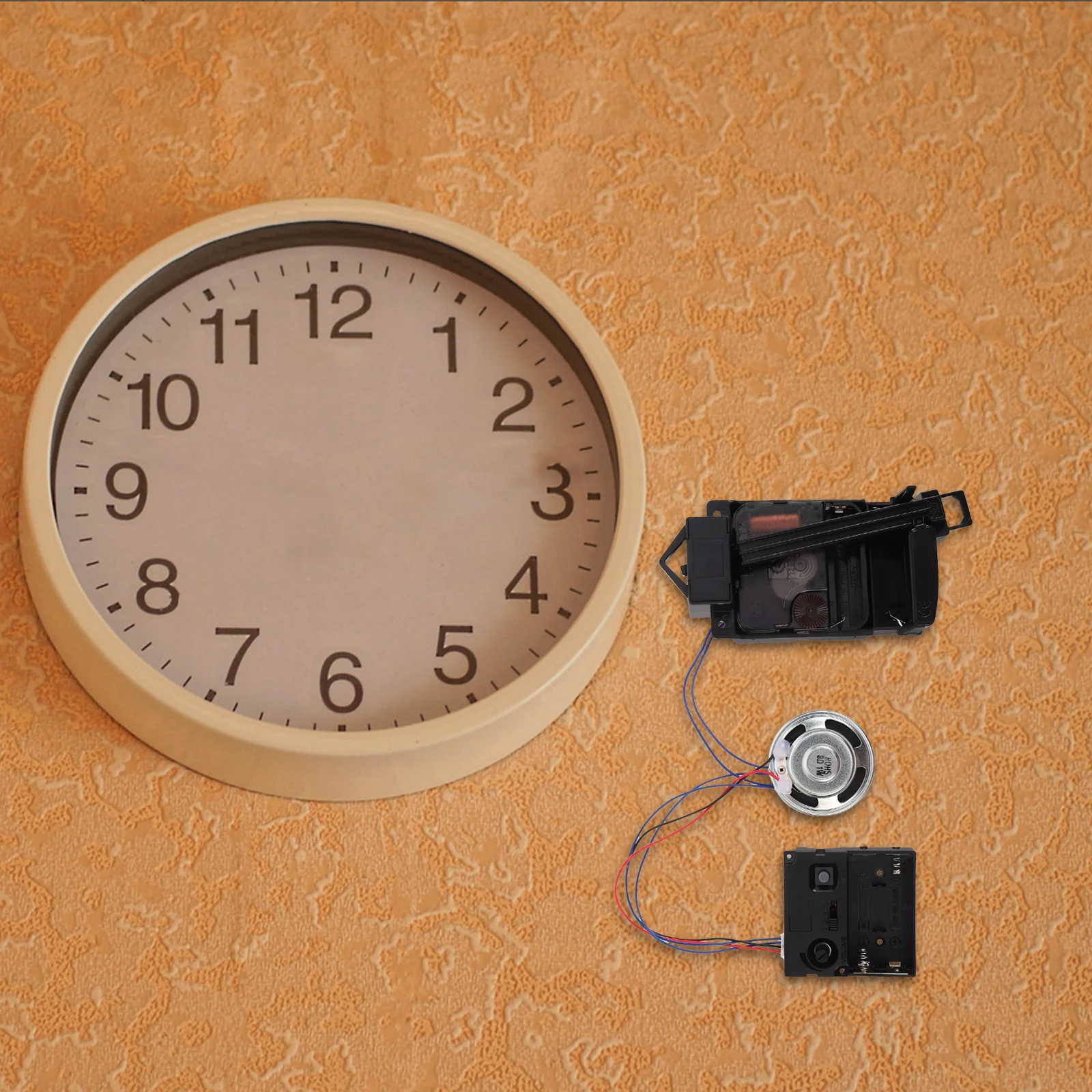 

1Set Pendulum Clock Movement Kit Music Box Mechanism Smooth Silent Operation Hourly Chime Replacement Wind Up Mechanism