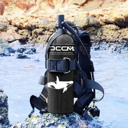 DCCMS Scuba Diving Tank, Diving Equipment, Breathing Time, 40-50 Minutes, 3000-4000ml