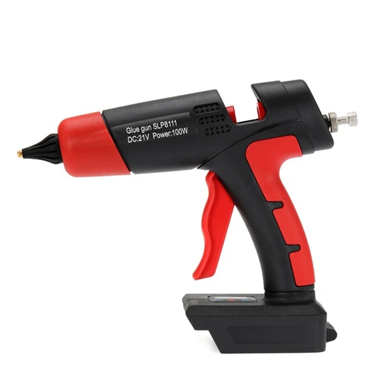 

21V 100W Cordless Hot Melt Glue-Gun Copper Nozzle Li-Ion Battery Home Diy Repair Tool For Makita 18V Battery