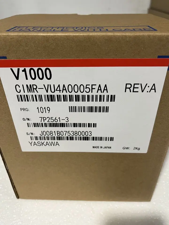 Nieuwe Yaskawa CIMR-VU4A0005FAA-aandrijving op voorraad