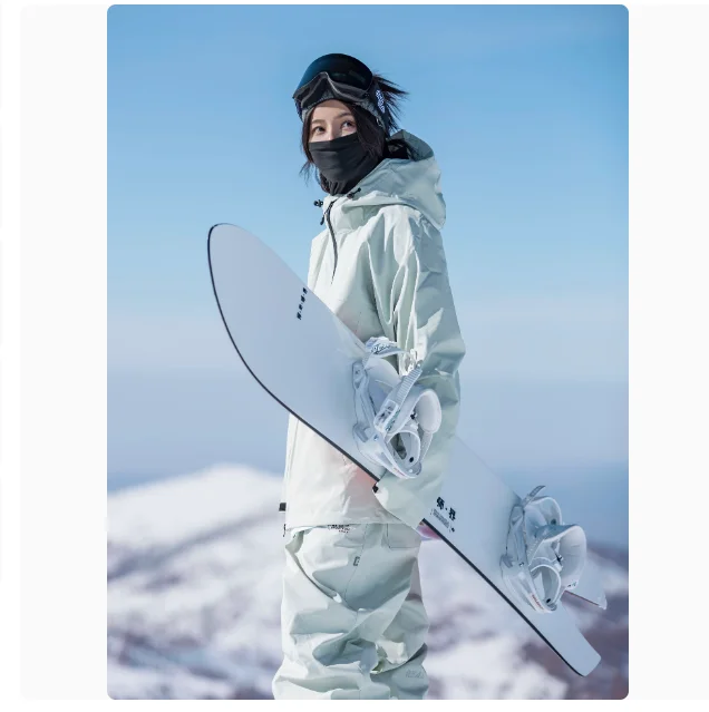 John Snow 2025 Neuer Unisex Ski-Anzug für Einzel- und Doppelbretter, Locker Geschnittener Wasserdichter Wärmehaltender Skianzug mit Skihose und Skijacke – Detail 24