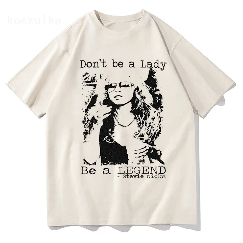 2024 Stevie Nicks Tour Live In Concert Tshirt Retro Men Clothing Harajuku Summer Tops Vintage Unisex Cotton Graphic T Shirts