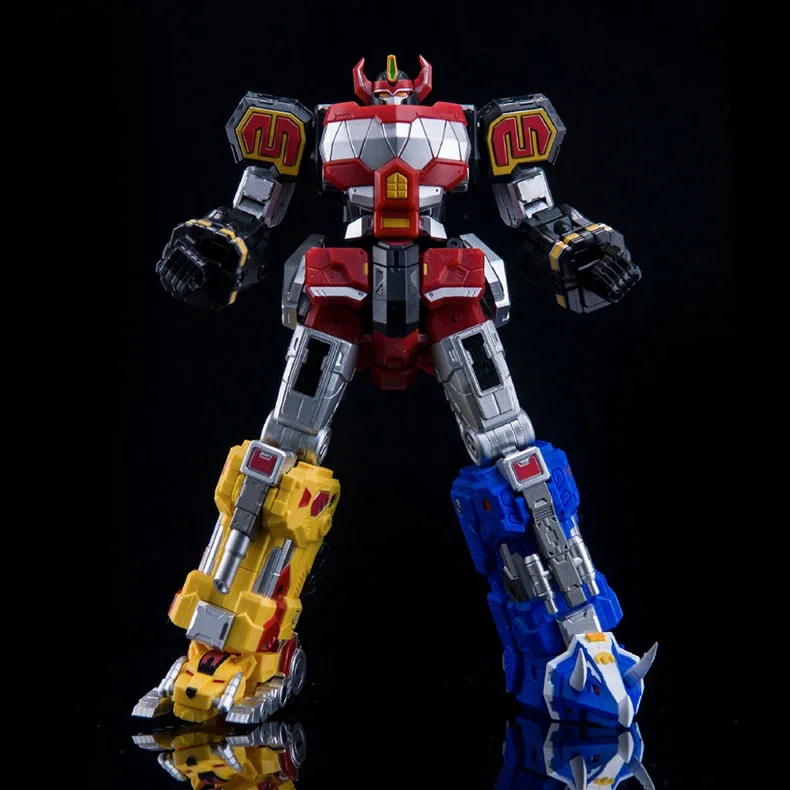 In Stock Lucky Cat  Megazord MICRO COSMOS MC03 MC-03 Dragon Caesar Mighty Morphin Power TEAM Anime Action Figure