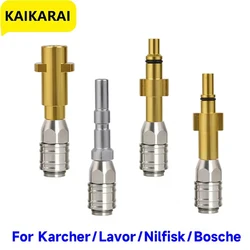 For Karcher Parkside High Pressure Washer Adapter Quick Release Connector Nozzle Jet Wash Hydro Washing Machines For Cars