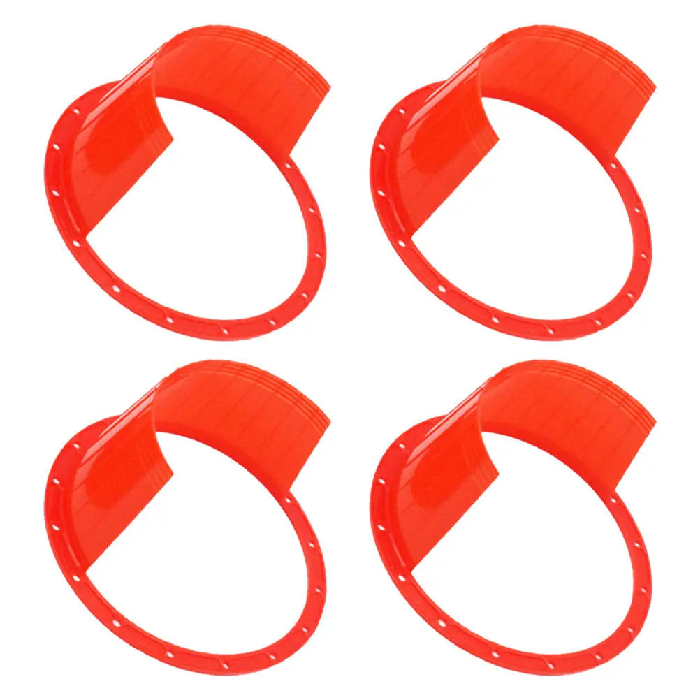 

4Pcs Vehicle Speaker Waterproof Cover Ultra-Thin ABS Construction Excellent Sound Transmission Easy Installation Corrosion