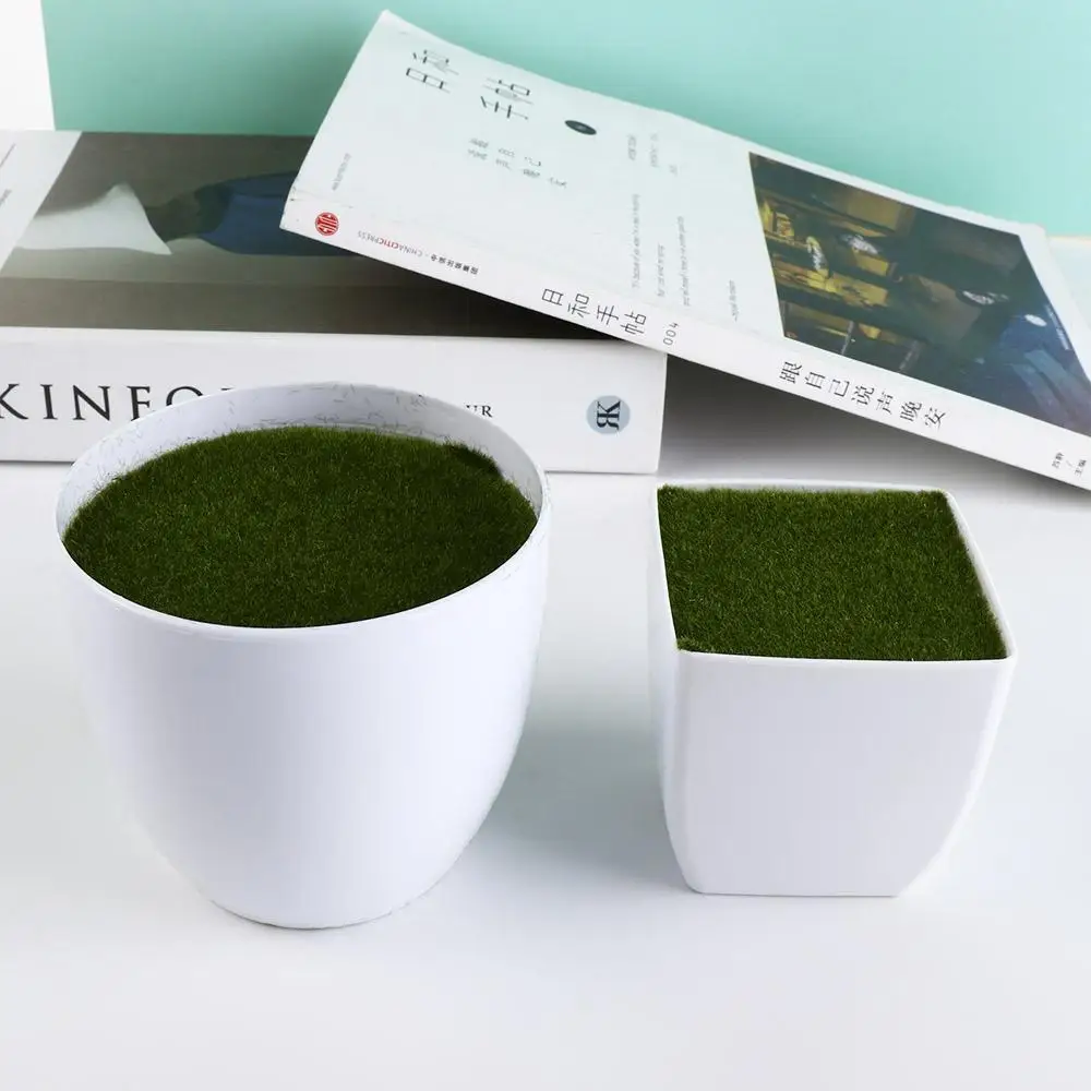 

Thickened Flocking Foam Wedding Party Garden Decoration Balcony Flower Arrangement Device Flower Pot Vase Bonsai Ornament