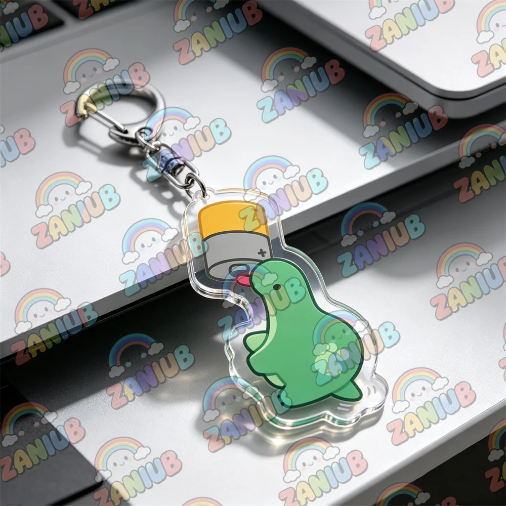 Cute Funny Dinosaur Meme Keych - Phone Accessories Items 评论和价格