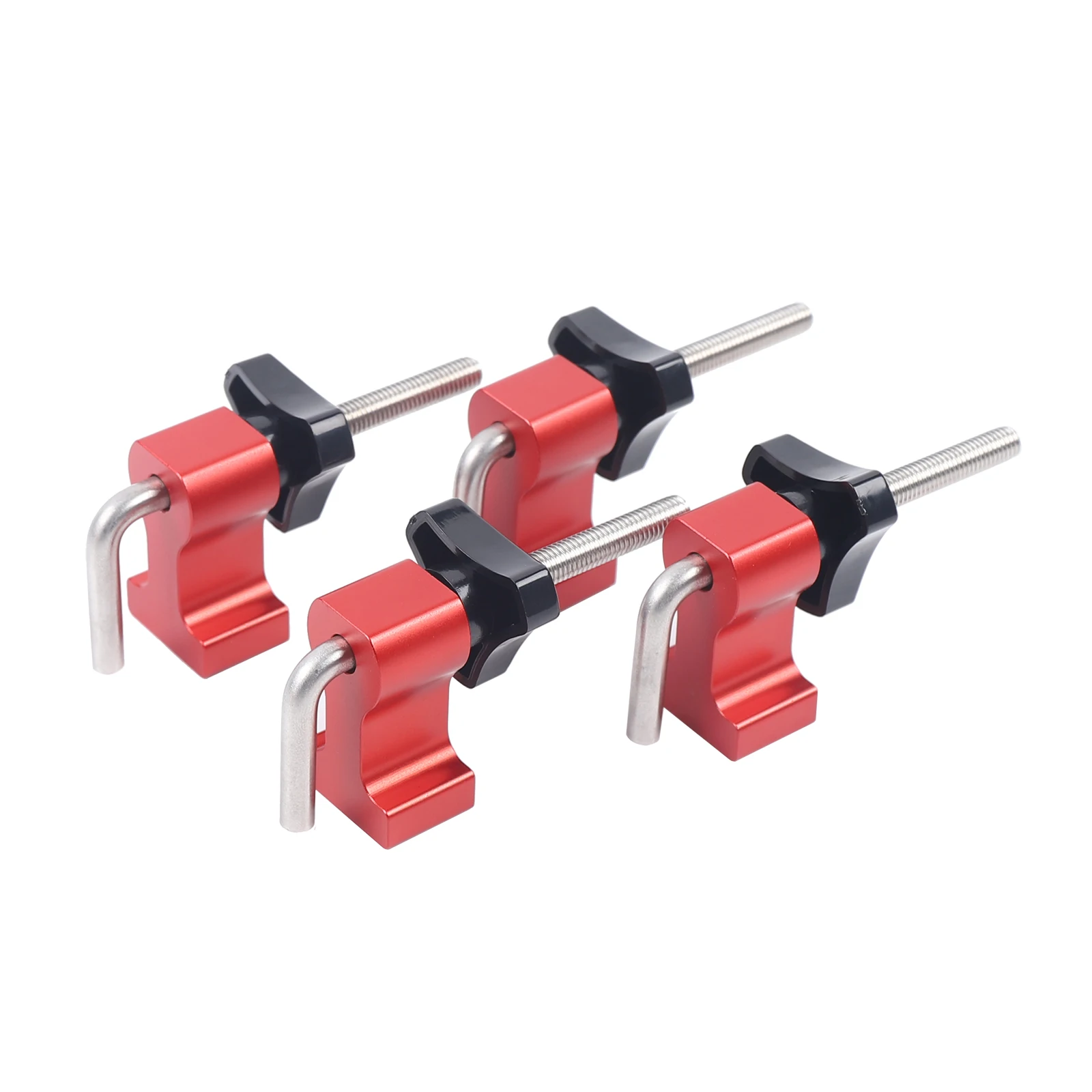 Aluminum Alloy Right Angle Clamps, 90 Degree Positioning Squares, Fixing Clamp 5.5 "x 5.5"(14x14cm), Woodworking Carpenter, 2Pcs