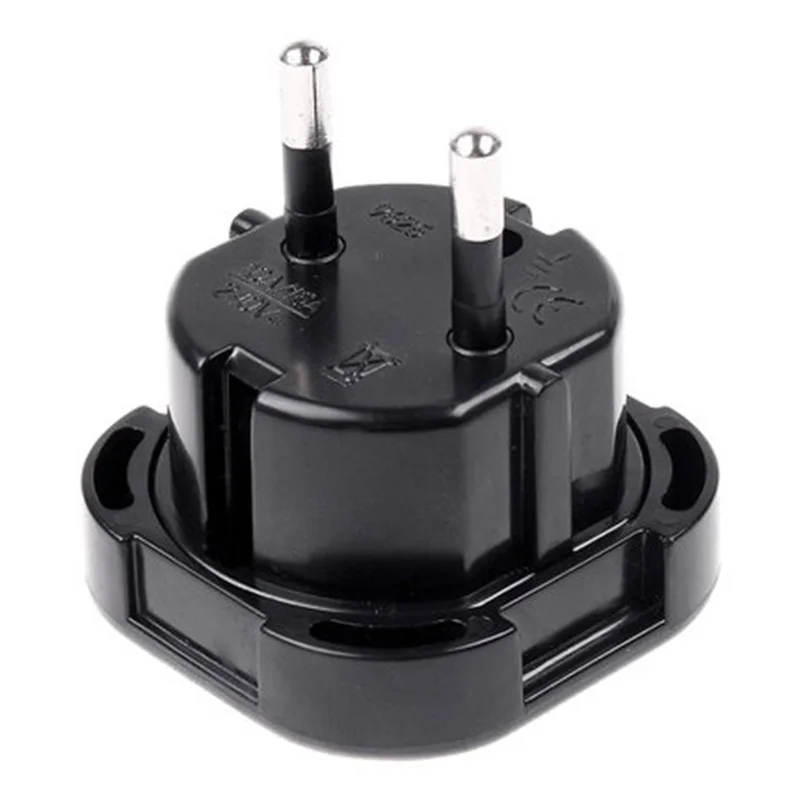 UK To EU 3PIN Plug Europe Travel Converter Adapter Plug 2pin Wall Plug Socket Connector Adaptor for International Travelling