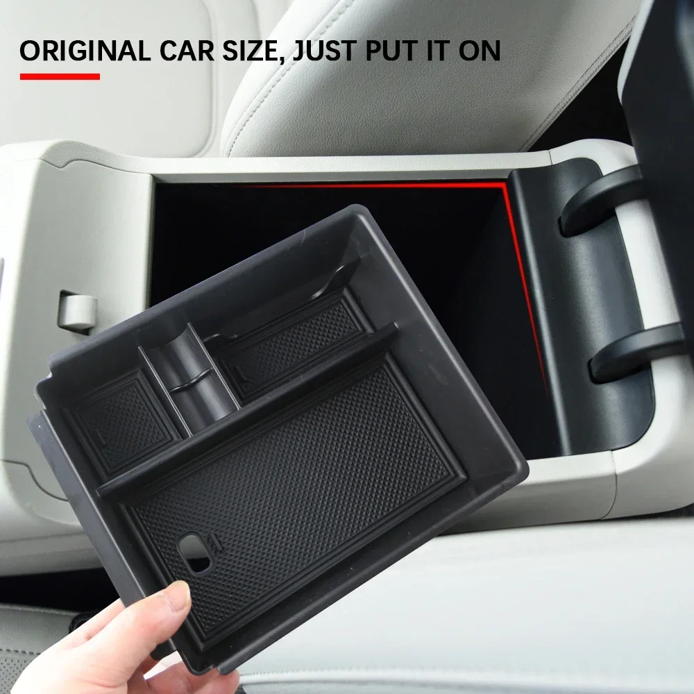 Car Center Console Btorage Box Armrest Box Storage Tray for Hyundai Tucson NX4 2021 2022 2023 Auto Interior Accessories