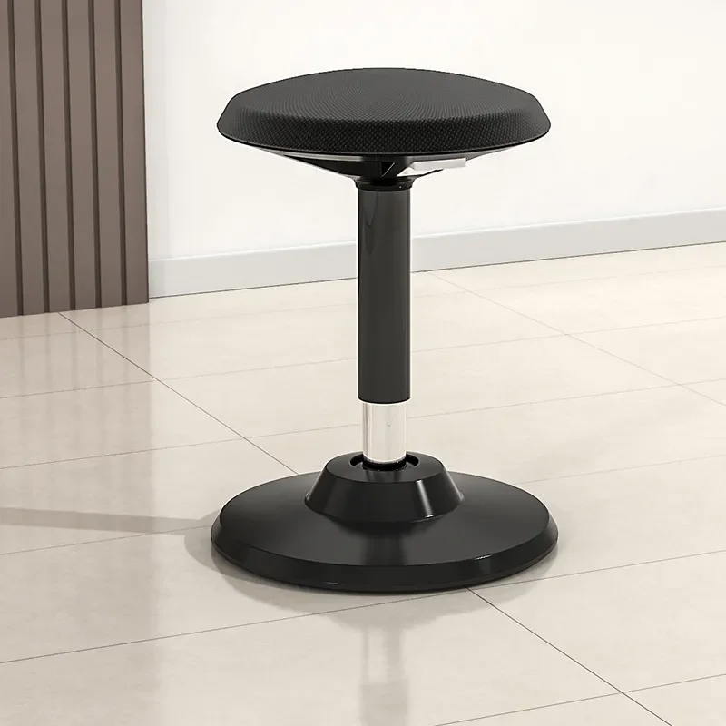 Ergonomic Saddle Chair for Office Home Adjustable Height Standing Desk Seat Comfortable Riding Stool for Back Pain Relief
