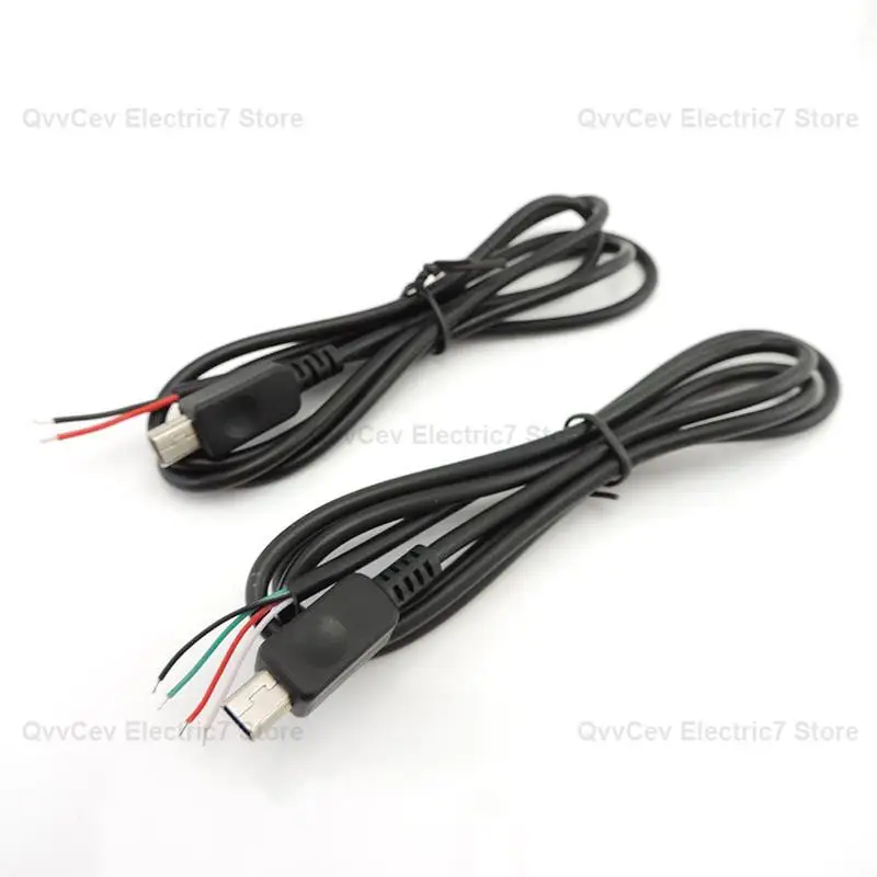 2pin 4pin Mini USB Connector cable 5 Pin T-Port Male Plug Socket Welding Wire for DIY Adapter DIY Charging Data Line