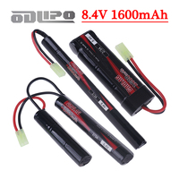 7S 2/3A 8.4v 1600mAh Butterfly NunChuck Airsoft Guns Battery Pack with Tamiya for Airsoft Mini AK series AK47, MP5K, RPK, PKM
