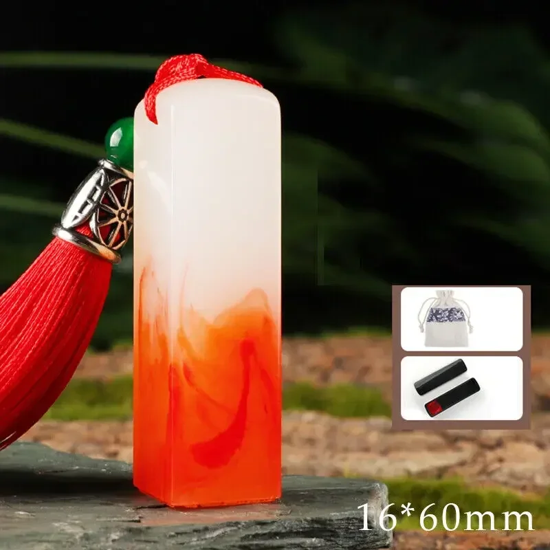 Persoonlijke zegel hars stempel kalligrafie pen schilderij naam stempels Chinese stenen zegel aangepaste kalligrafie schilderij duidelijke stempels