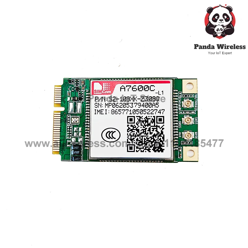 وحدة Simcom A7600C Series MINI PCIE 4G LTE CAT4 A7600C-L1 A7600C-LABE A7600C-TABE PCIE تدعم Windows7/8/10 Linux #3