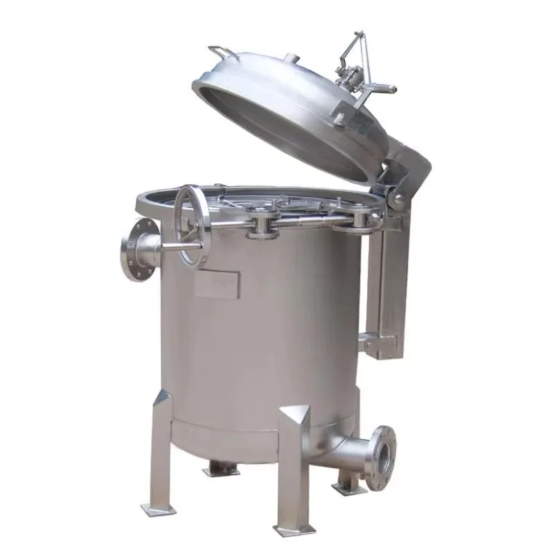 Pneumatic Operated Quick Open Multi-Bag Filter Stainless Steel High Efficiency Water Treatment Filter Customizable