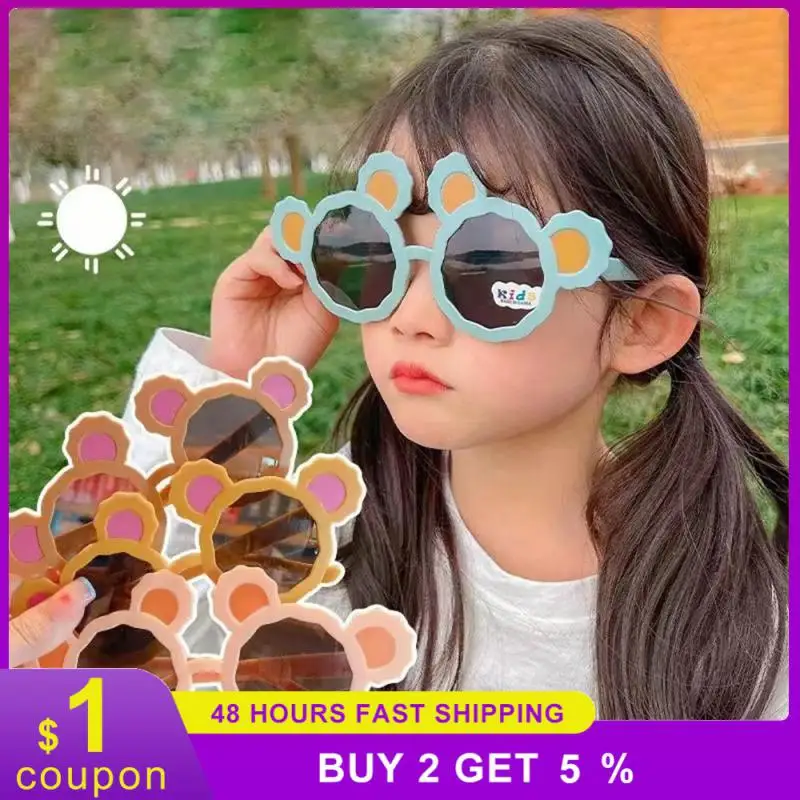 Personalized Sunglasses Lovely Children's Koala Decorative Glasses Outdoor Sun Protection Sunglasses For Women Uv400 All-match