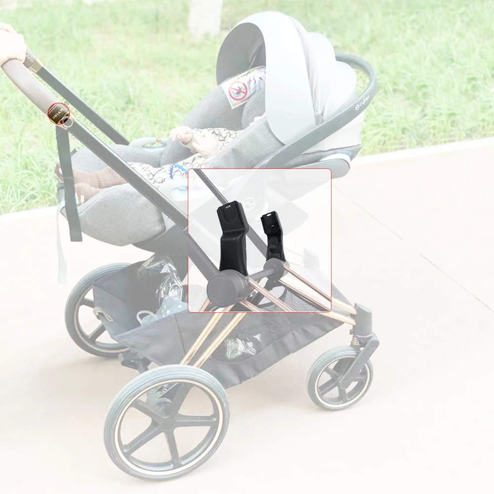 Adaptateur de poussette pour Priam 2/3/4, Aton Cloud Q/Z Maxi Cosi Be Safe Joie, convertisseur de siège auto, accessoires de remplacement pour bébé