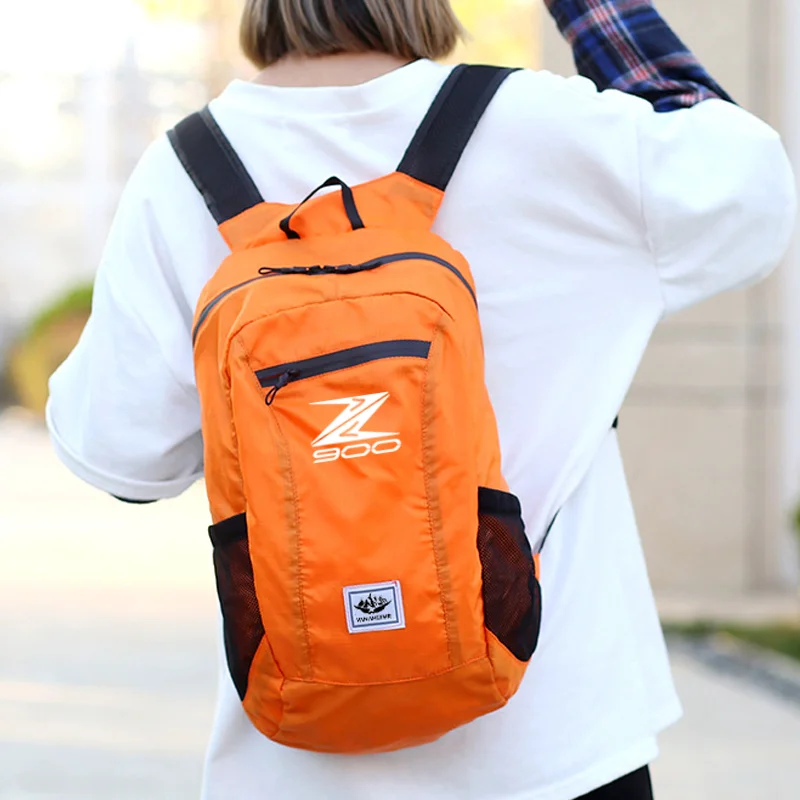 For Kawasaki Z900 2017 2018 2019 2020 2021 2022 20L Waterproof Holdall Small Foldable Backpack Storage Bag Motorcycle