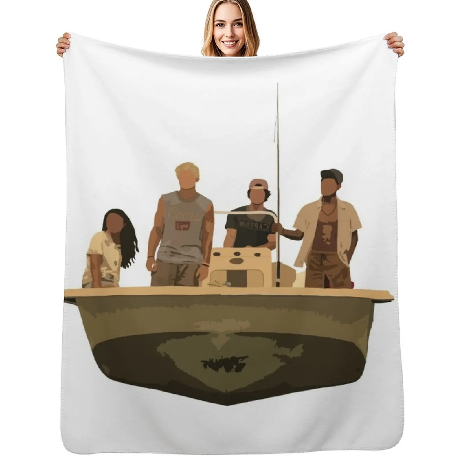The Pogues Throw Blanket Kid'S Retros Bed covers halloween warm winter Baby Blankets