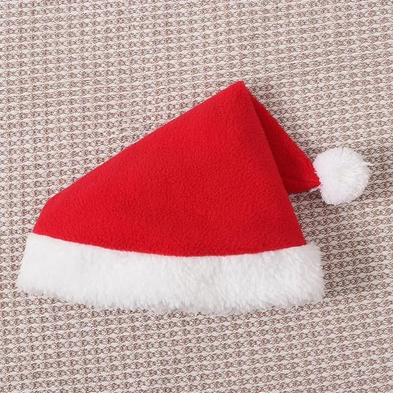 54DF Disfraz navideño Papá Noel para celebraciones navideñas para recién nacidos, vestido largo y gorro para bebé