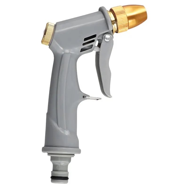 ATTWO-Portable High Pressure Water Nozzle Adjustable Metal Nozzle Washing Car Washer Garden Watering Hose Nozzle