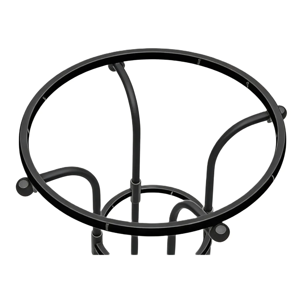 Metal Obelisk Trellis for Climbing Plants Designed for Use with Potted Plants Ground Plantings and Container Gardens
