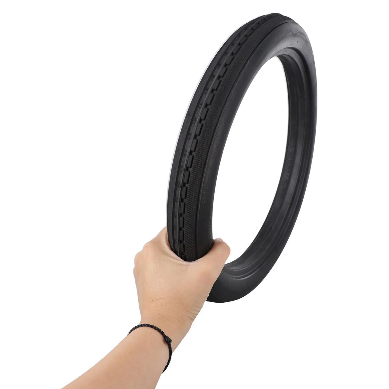 Bike Tyre Solid Tire Road Cycle Non-inflatable Rubber 14 Inch Solid Tire 14*1.75 Tyre Anti-Puncture Anti-puncture