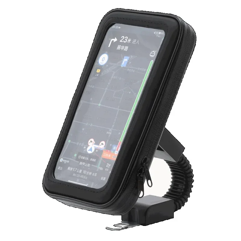 

Bicycle Phone Holder Front Beam Storage Handlebar Bag Bicycle Mobile Phone Waterproof Bracket Bicycle Car Bag