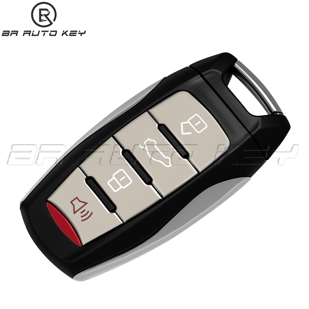 Fob Kunci Remote Mobil 4 Tombol untuk Great Wall Haval Jolion F7 F7X H2S H4 H6 2018 2019 2020 2021 433Mhz ID47/ID4A Chip