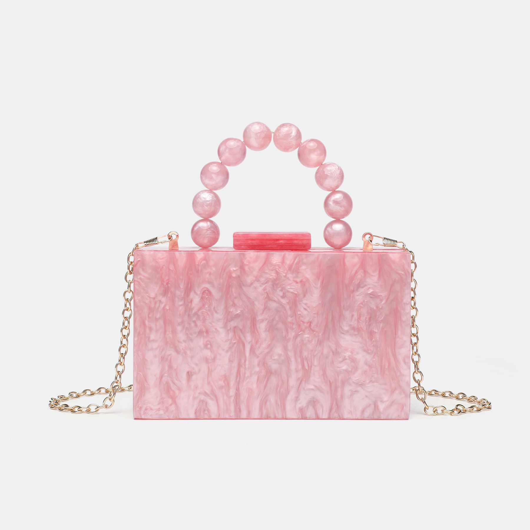 

2025 женская вечерняя сумка для женщин, жемчужная тканая сумка для покупок, свадебная вечеринка, модная розовая сумка