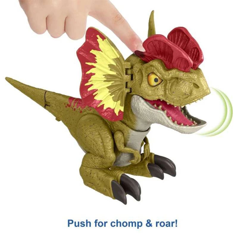 Figurines d'action de dinosaure avec mouvement et son interactifs, jouet de dinosaure, sans cage, Roars, VelDynraptor, Beta, ROWDY