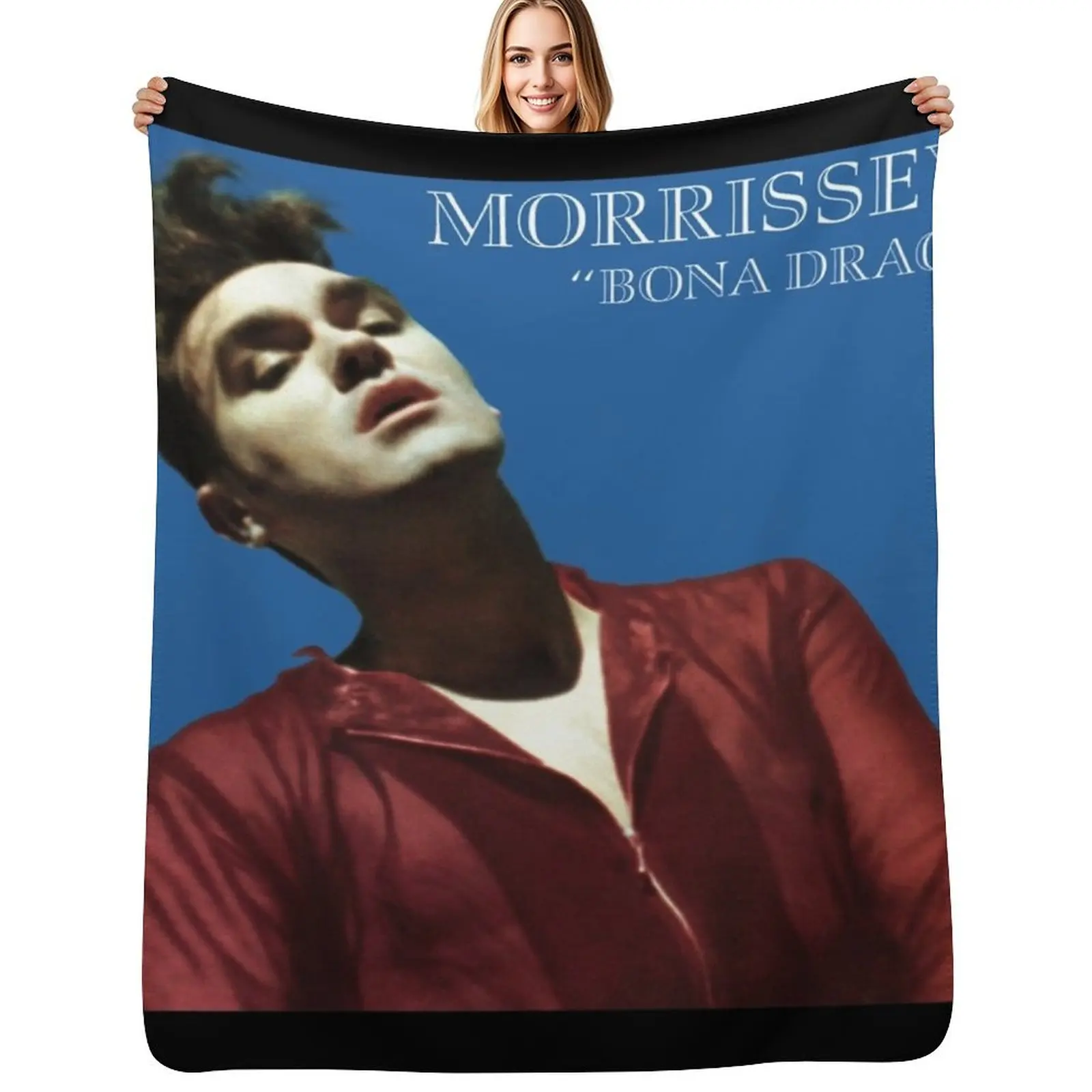 

Morrissey bona drag Throw Blanket Hairys anime Quilt Blankets