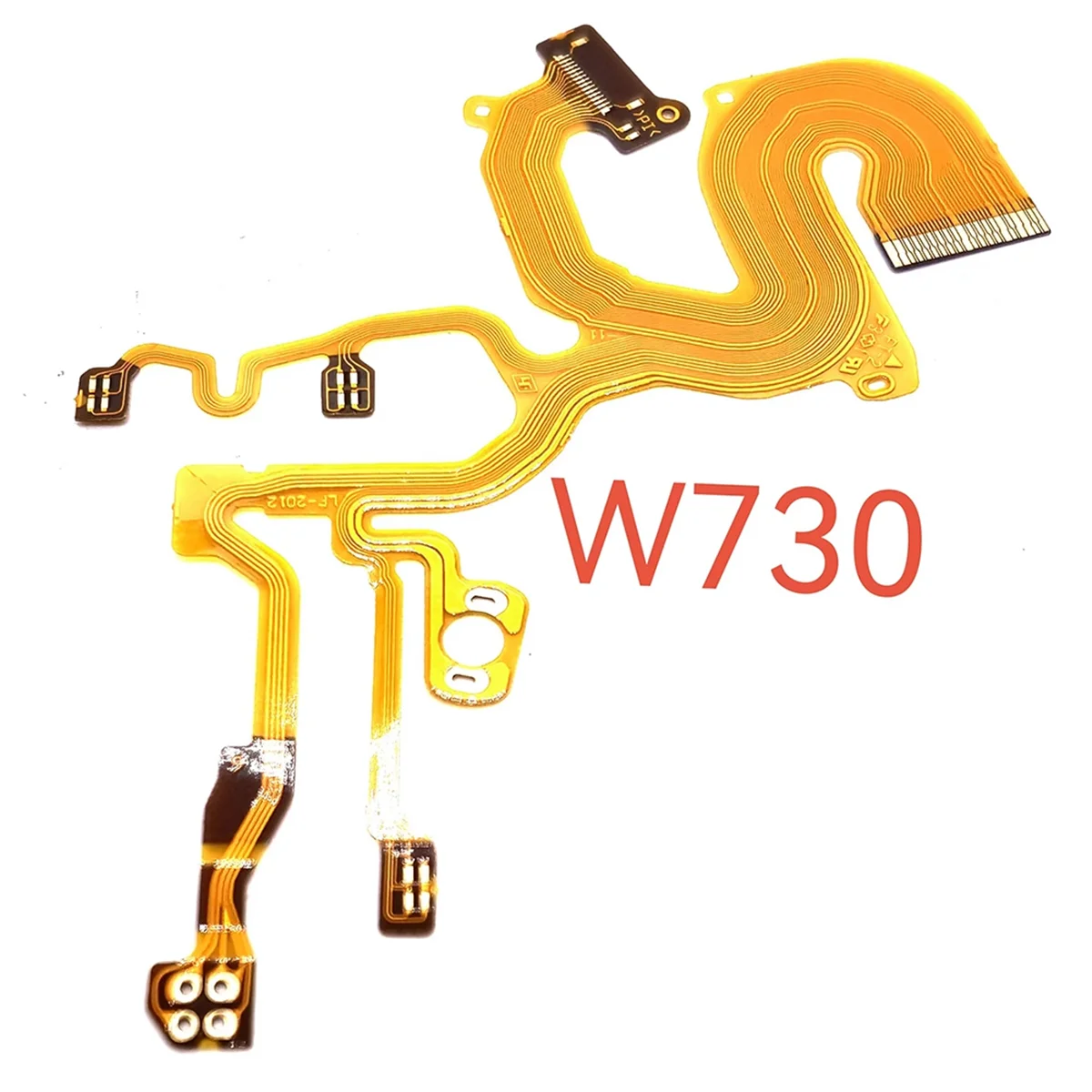 AT87-Lens Back Main Flex Cable for SONY DSC-W730 Digital Camera Lens Cable Lens Rear Seat Without Socket