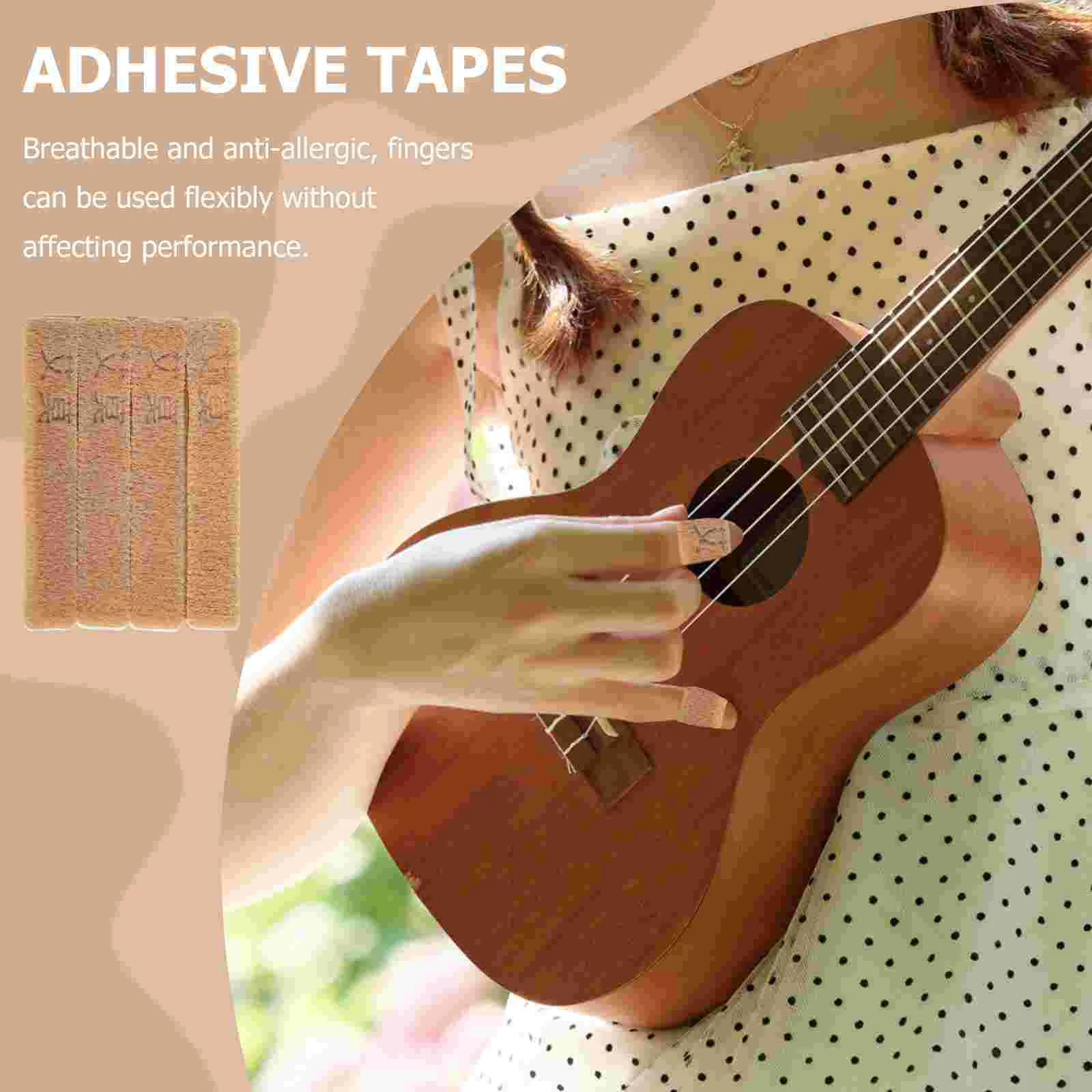 4 Pcs Guzheng Nail Set Tape Pipa Tapes Guitar Finger Picks Wrap Nylon Child Instrument Playing Accessories Supplies