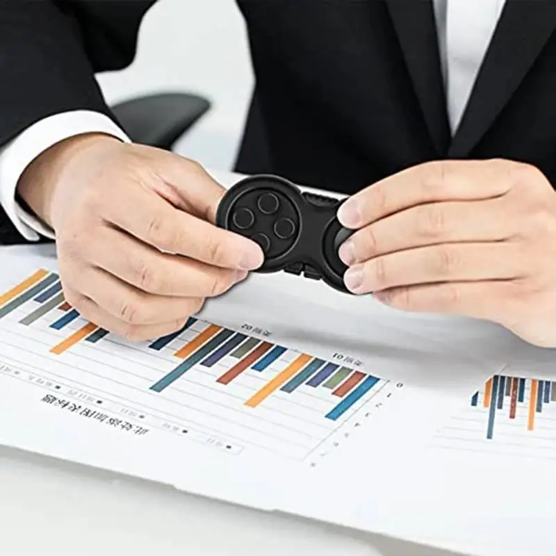 Anxiety Relieving Fidget Toy Game Controller Classic Pad Design Promotes Relaxation in the Workplace