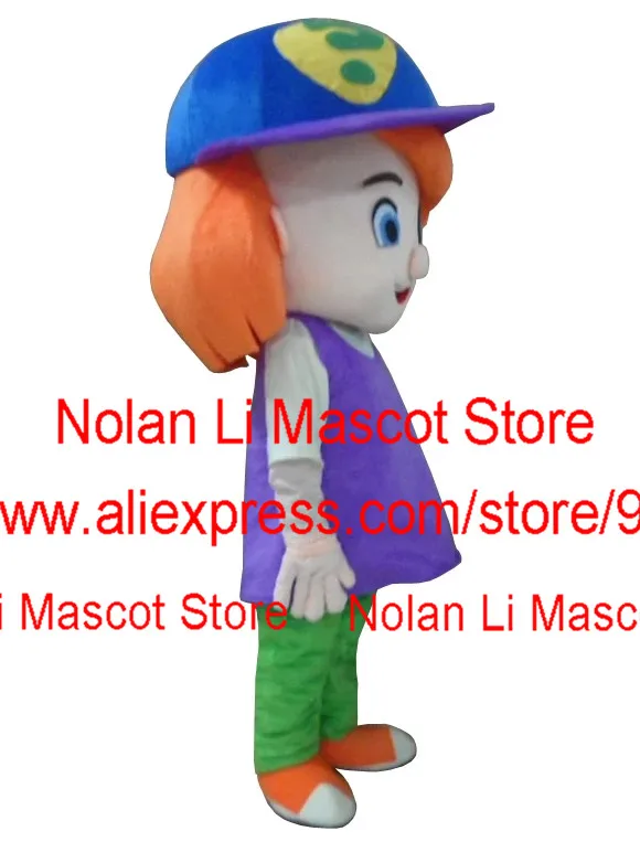 Hot Sale Girl Mascot Costume Cartoon Anime Cosplay Funny Animal Birthday Party Adult Size Advertising Game Holiday Gift 1252