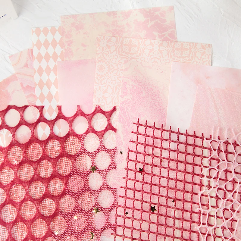 REPLLIGHT-Série Dream Retro Paper, Message Paper, Memo Sub, 6Packs, Uno