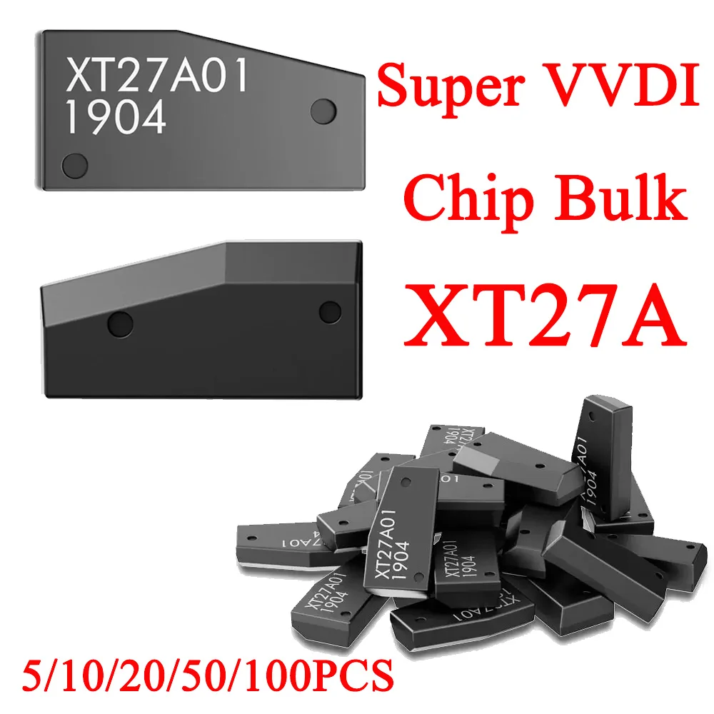 5/10/20PCS Xhorse VVDI Super Chip XT27A01 XT27A66 Transponder for ID46/40/43/4D/8C/8A/T3/47 for VVDI2 VVDI Mini Key Tool