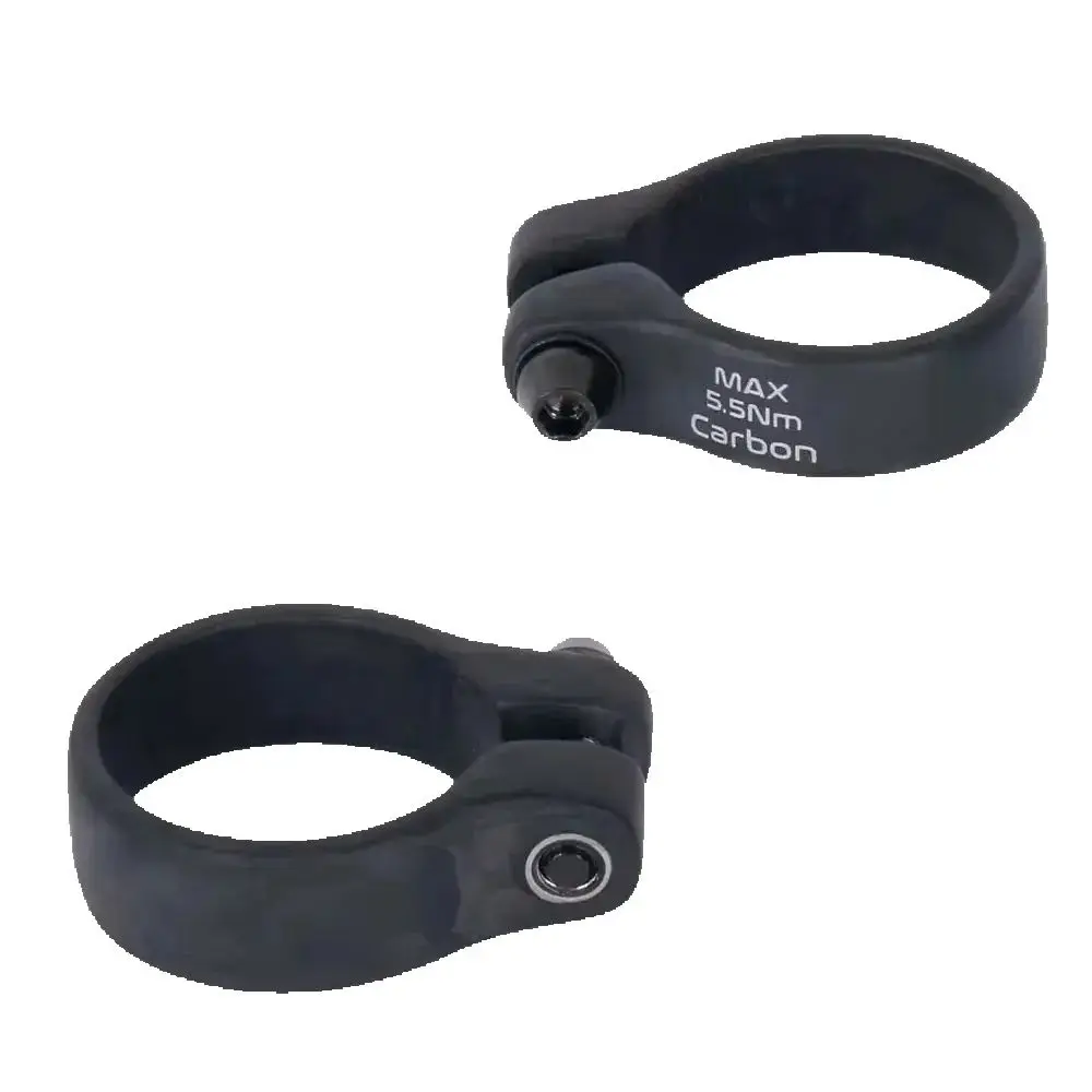 AliExpress ELITA ONE Carbon Seat Posts Clamp 31.8/34.9mm 10g Bicycle Seatposts Clamps Titanium Screw MTB Road Bike Parts