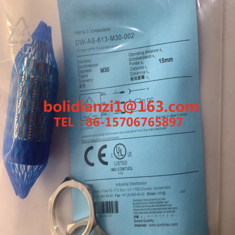 Originaler Induktionssensor DW-AS-613-M30-002 Auf Lager Neuer Näherungsschaltersensor