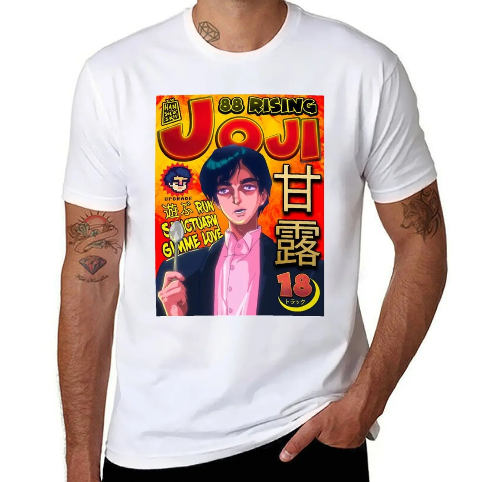 Joji Manga Cover T-Shirt man t shirt designer t shirts for man graphic funny T-Shirt