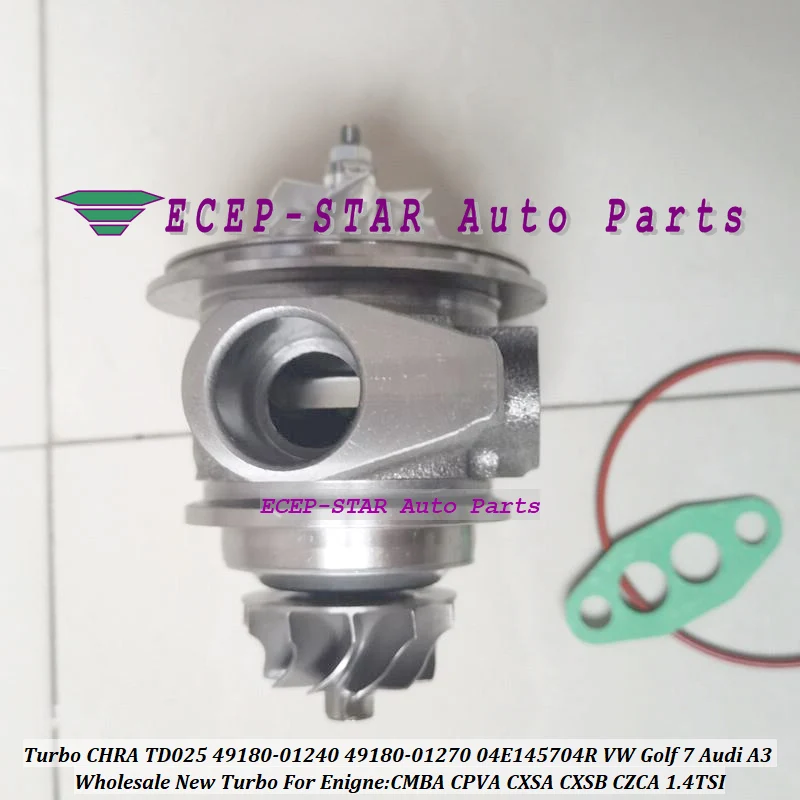 Turbo CHRA P 04E145704R 49180-01240 49180-01275 04E145704 04E145704F 04E145713N SportVan Caddy Jetta Tiguan Scirocco Passat 1.4L