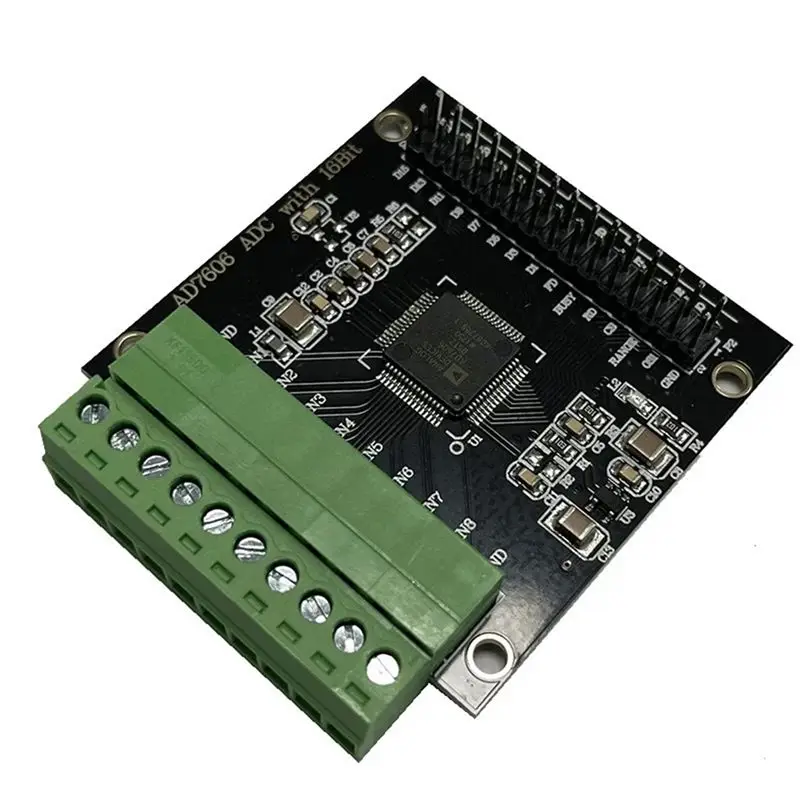 B27B AD7606 16-Bit ADC Multi-Channel AD Data Acquisition Module 8-Channel Synchronization Voltage 200Khz Sampling Frequency